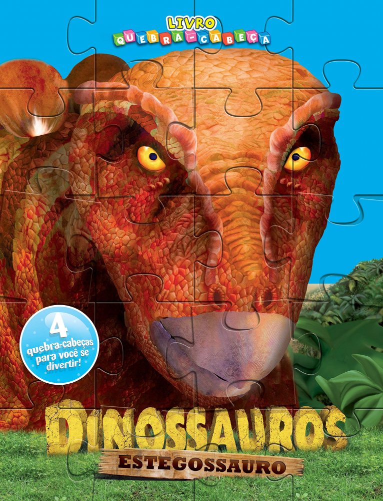 Todo Livro - Dinossauro em Quebra Cabeça
