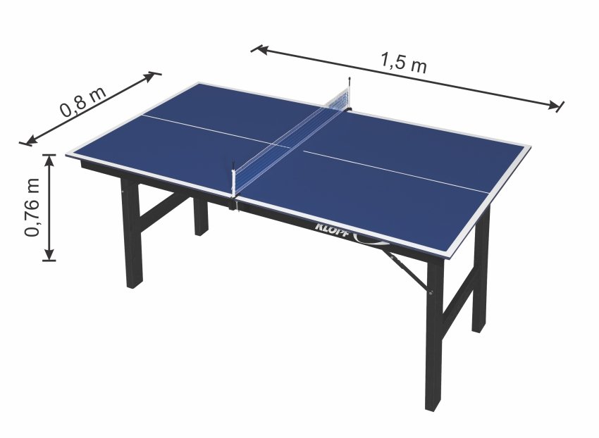 Medidas Mesa Ping Pong - Clickandgo